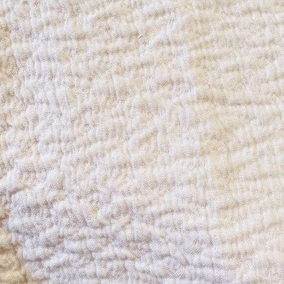 Restoration Hardware King Coverlet Blanket Made in Italy Ivory - Picture 7 of 7
